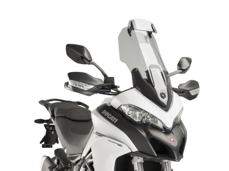 Puig Touring Screen With Extender Light Smoke 3742N