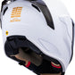ICON Ultraflite White Motorcycle Helmet
