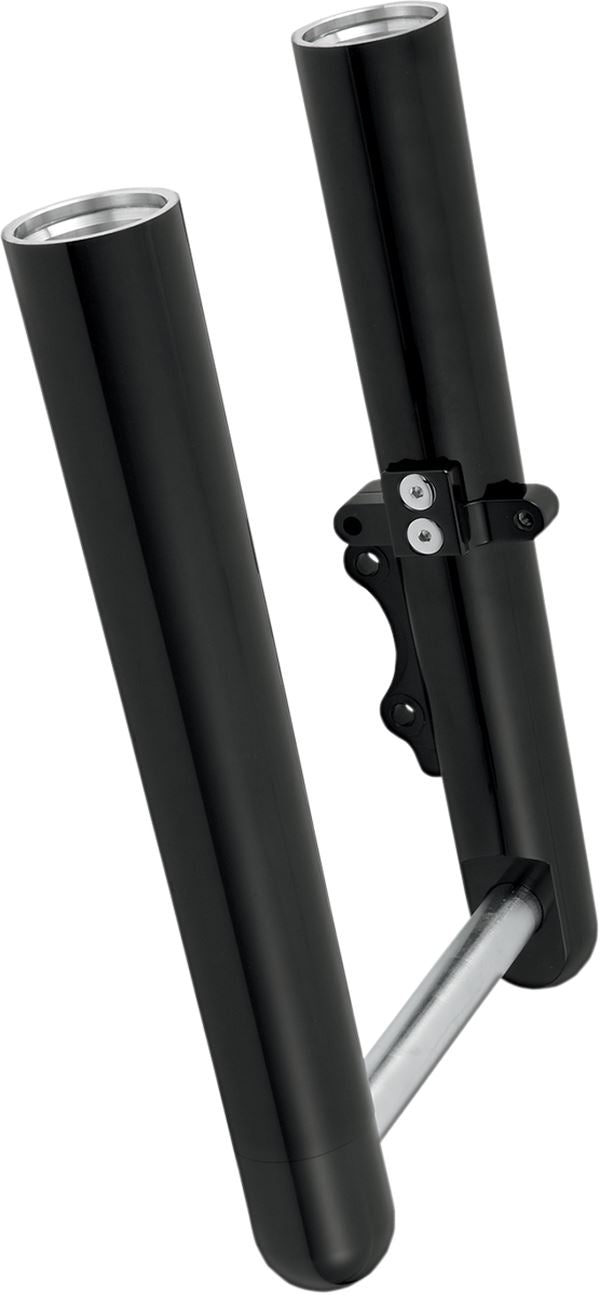 Arlen Ness Dual-Disc Hot Legs Fork Dual Black For HD FLTRXSE 1977 00-24 40-513