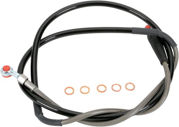Moose Offroad Braided Brake Line For Yamaha WR 250 F 1998-2004 Y01-1-046/P