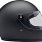 BILTWELL Gringo S White, Black Motorcycle Helmet
