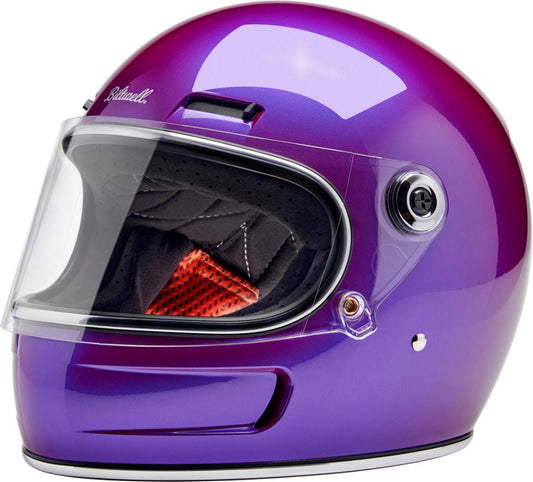 BILTWELL Gringo SV Purple Motorcycle Helmet