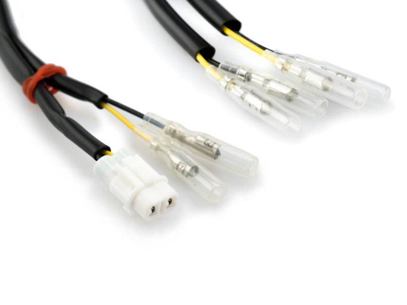 Puig Number Plate Wiring Extension Kit Type 1 180mm Black 6308V
