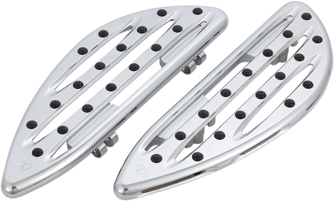Arlen Ness Deep Cut Floorboards Chrome Aluminum For HD FLHRXS 1868 82-24 06-838