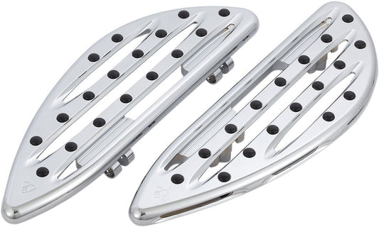 Arlen Ness Deep Cut Floorboards Chrome Aluminum For HD FLHRXS 1868 82-24 06-838