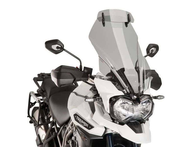 Puig Touring Screen With Extender Light Smoke 7768N