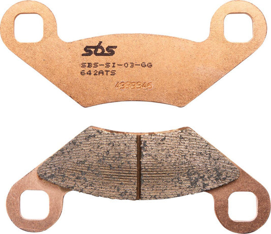 Sbs All-Terrain Sintered Brake Pads For Polaris Ranger RZR 800 1988-2014 642ATS