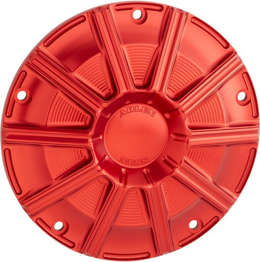 Arlen Ness 10-Gauge Derby Cover Red For HD FLHRXS 1868 ABS 16-24 700-006