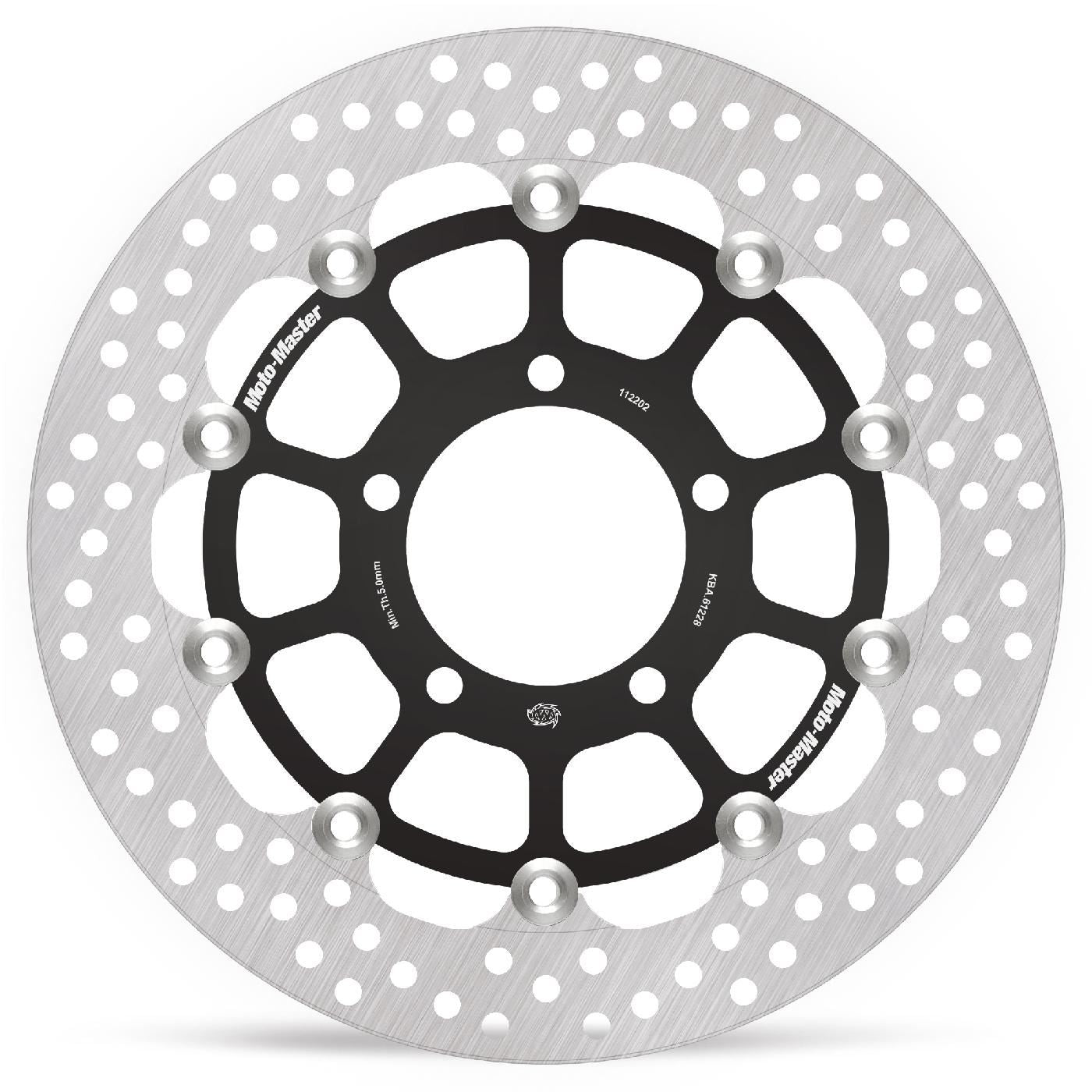 Moto-Master Halo Floating Racing Rotor For Kawasaki H2 1000 SX 2004-2026 112202