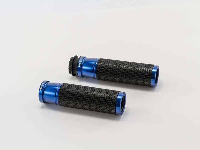 Puig Hi-Tech Ascent Hand Grips 119mm Blue 21029A