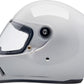 BILTWELL Lane Splitter White Motorcycle Helmet