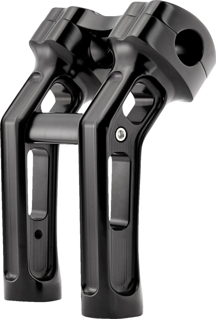 Arlen Ness Method Kickback Handlebar Riser Black Matte Aluminum 520-051