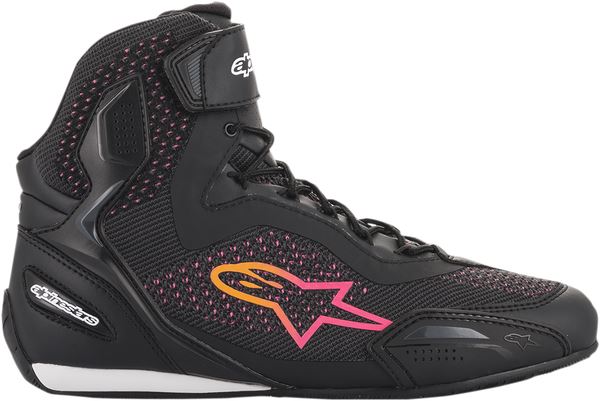 Alpinestars Stella Faster-3 Rideknit Shoes Black Pink White