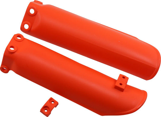 UFO FORK SLIDER PROTECTORS KTM 65SX ORANGE KT04011-127