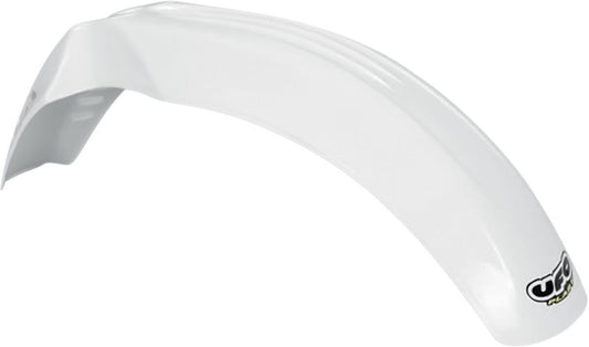 UFO UNIVERSAL FRONT FENDER 500/600cc & HONDA XR600 WHITE PA01014-041