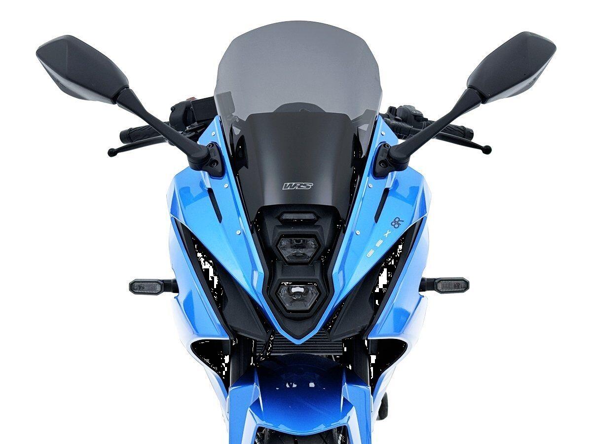 WRS Windscreen For Suzuki GSX-8R 800 2024-2025 Dark Smoke SU009FS