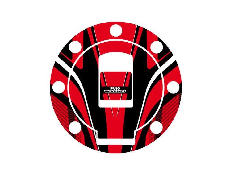 Puig Radikal Fuel Cap Protector Red 4255G