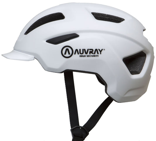 Auvray Reflex Bicycle Helmet White