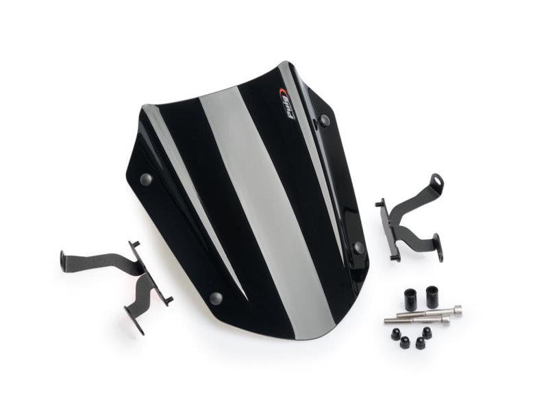 Puig New Generation Adjustable Sport Screen Black 21831F