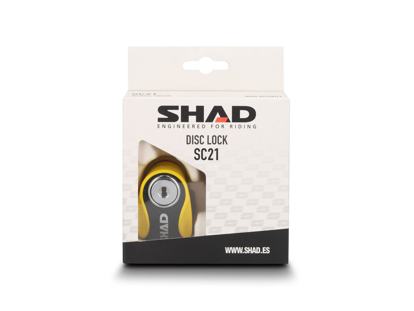 SHAD SC21 DISC LOCK – YELLOW C0S2103