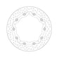 Moto-Master Halo Series Floating Rotor For KTM RC 125 2022-2026 112436