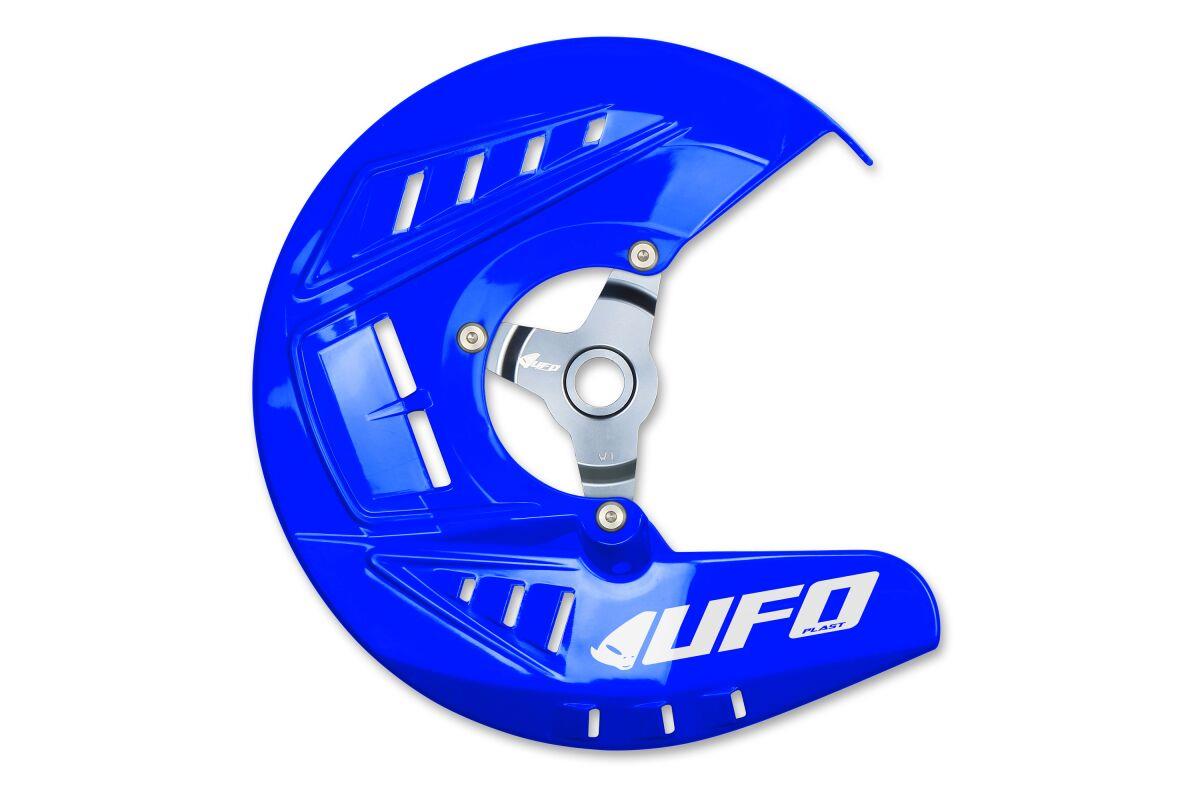 UFO Front Disc Covers For Yamaha YZ 450 F 2023-2025 Blue Plastic DC01015@089