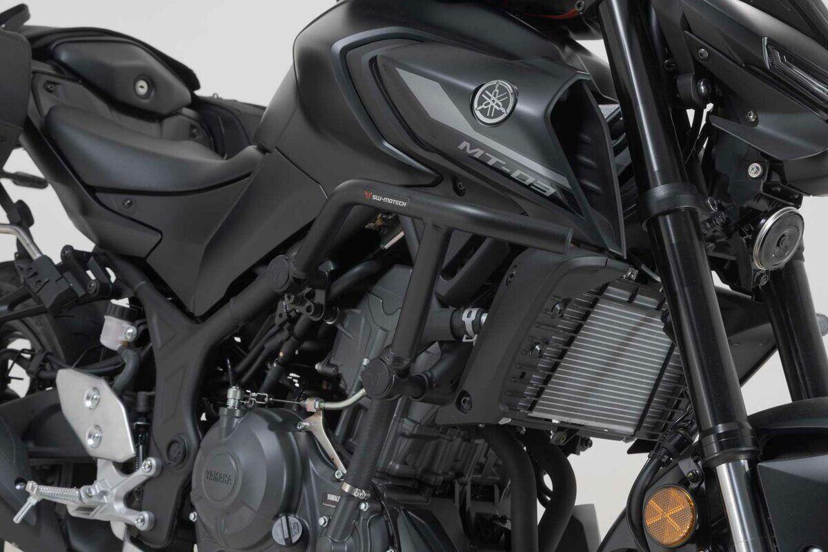 SW MOTECH Crash Bar For Yamaha MT 03 ABS 2016 2026 Black SBL.06.627.10002/B