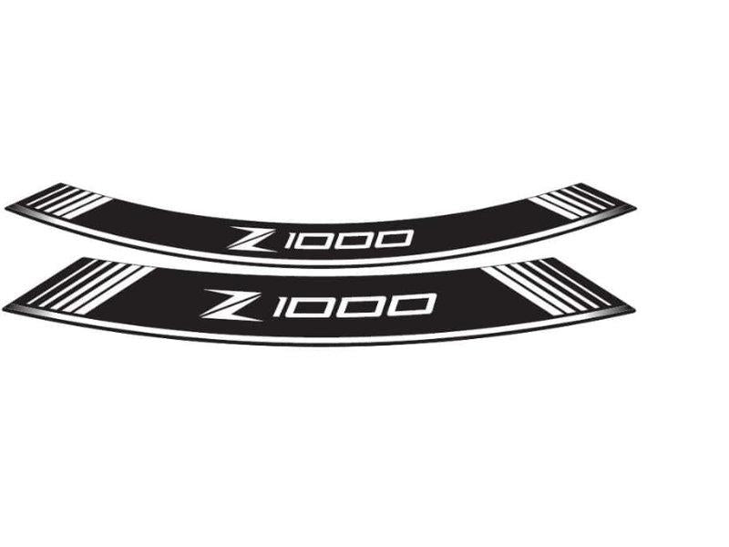 Puig Wheel Rim Stickers White 20533N