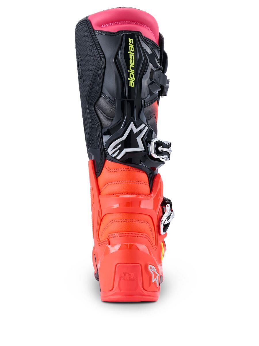 ALPINESTARS Tech 7 Boots BLK/RD FLUO/PINK 2025 Model