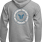 THOR Badge Zip-Up Hoodie HEATHER GRAY 2025 Model