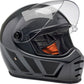 BILTWELL Lane Splitter Gray Motorcycle Helmet