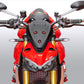 WRS Windscreen Sport Ducati Streetf V4 Mt Black Du015no