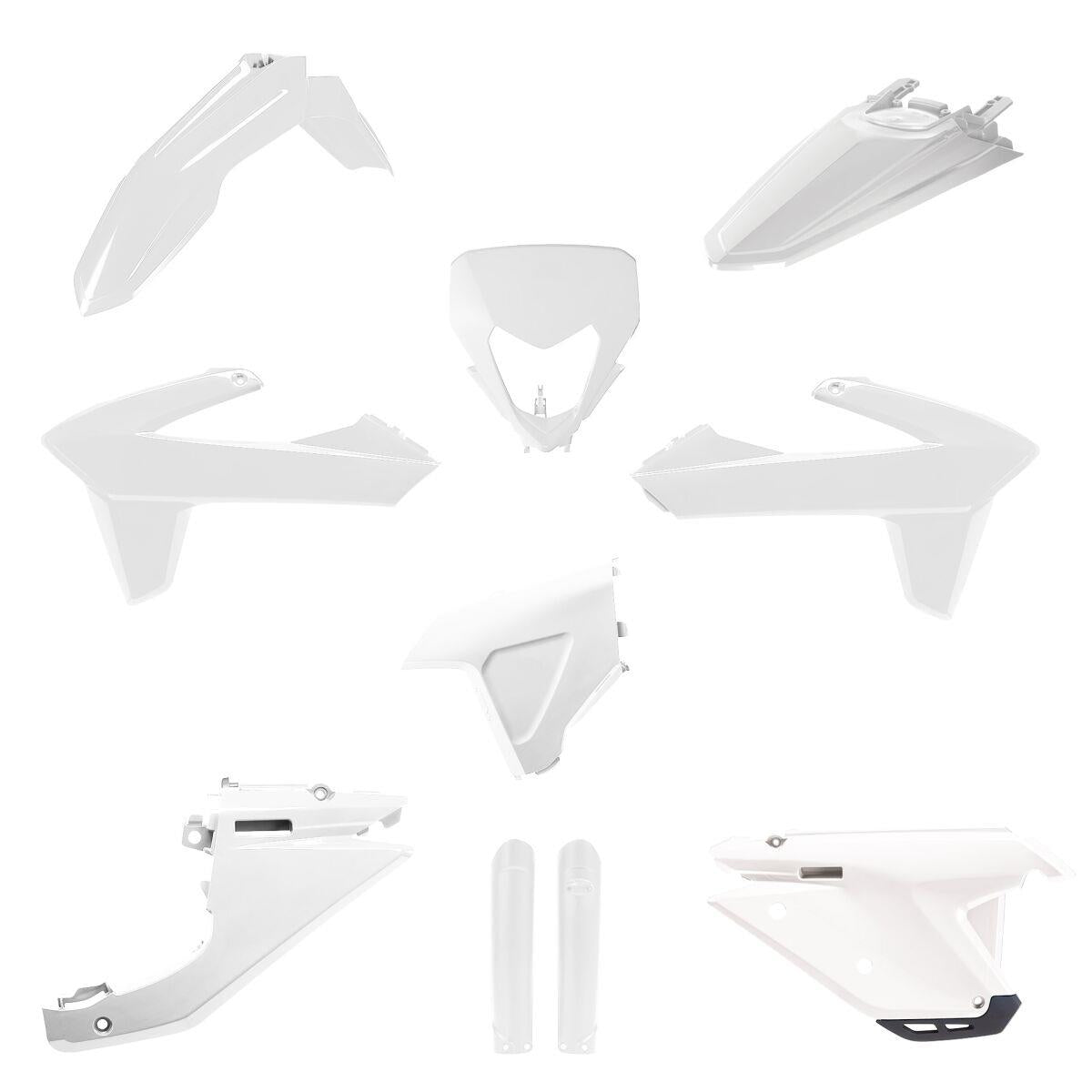 Polisport Complete Body Kit For Sherco SE 250 2025-2026 Black White 91623