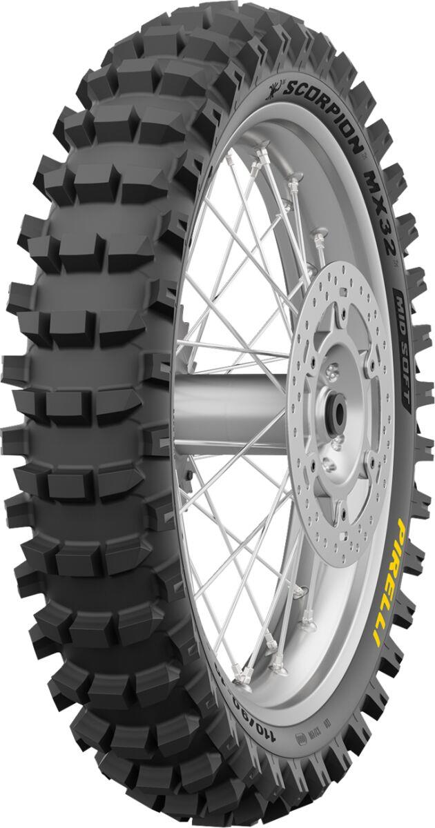 PIRELLI SCORPION MX32 MID SOFT 120/80- Motorcycle Tyre