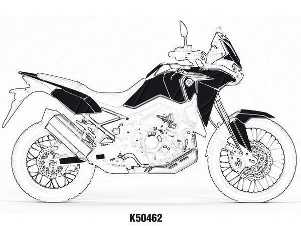 UNIRACING Decal Kit AFRICA TWIN REPLICA K50462