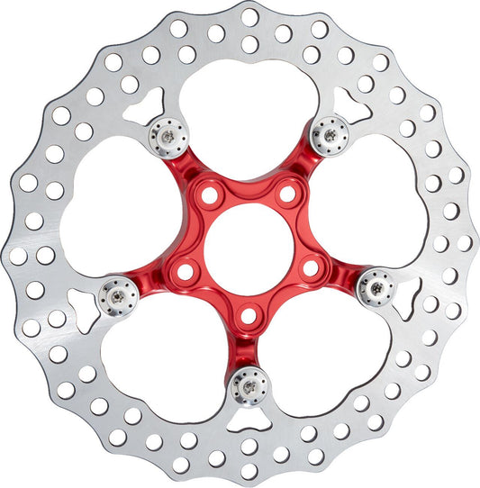 Arlen Ness Spider Rotor Red 11.8 420 High-Carbon Stainless Steel 300-069