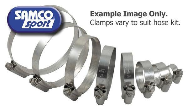 Samco Sport Radiatior Hose Clamp Kit For Kawasaki ZX-4 R 400 2023-2026 CK KAW-97