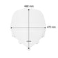 WRS Windscreen For BMW K 1300 S 2005-2016 Clear BM116T
