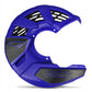 Cycra Tri-Flow Disc Cover For Yamaha YZ 125 2004-2027 Blue Plastic 1CYC-1096-62