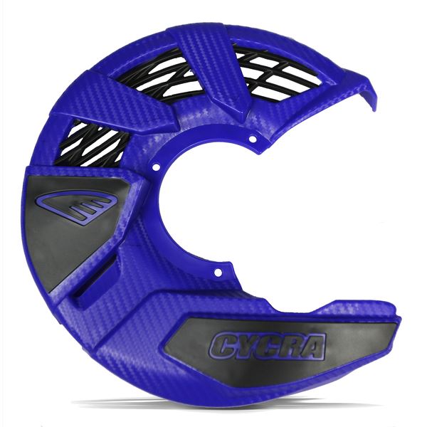 Cycra Tri-Flow Disc Cover For Yamaha YZ 125 2004-2027 Blue Plastic 1CYC-1096-62