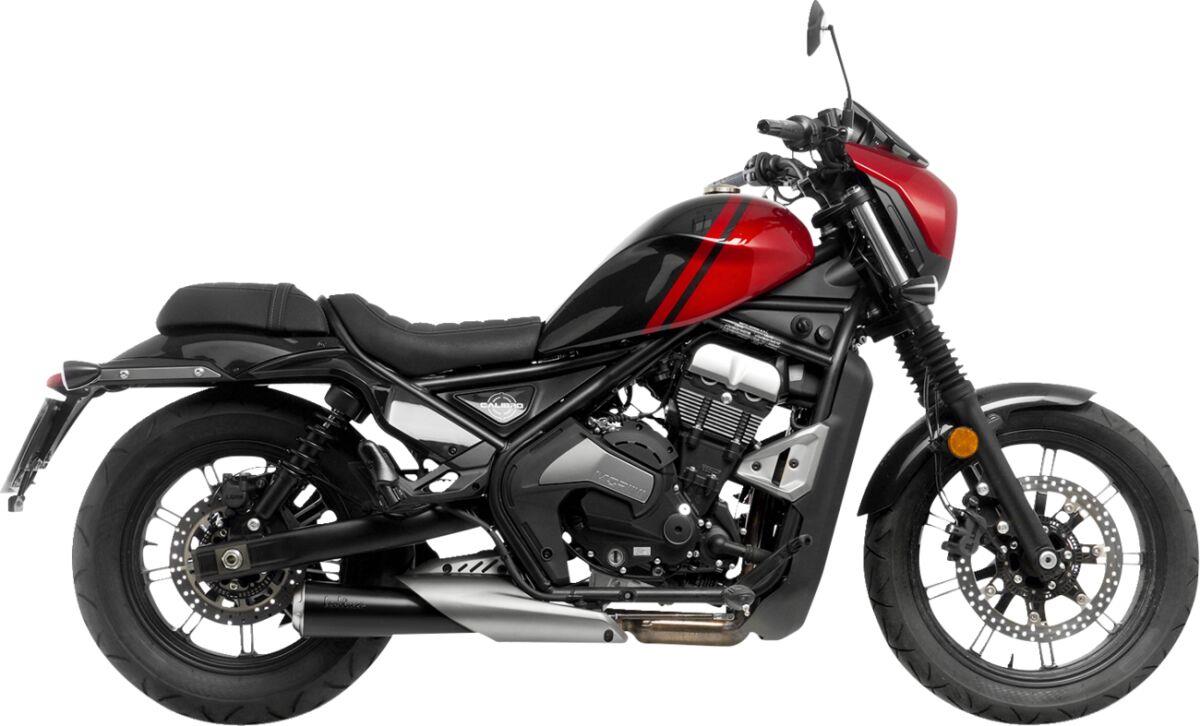 Leovince Slip-On Muffler For Moto Morini Calibro Bagger 700 2024-2026 15012BU