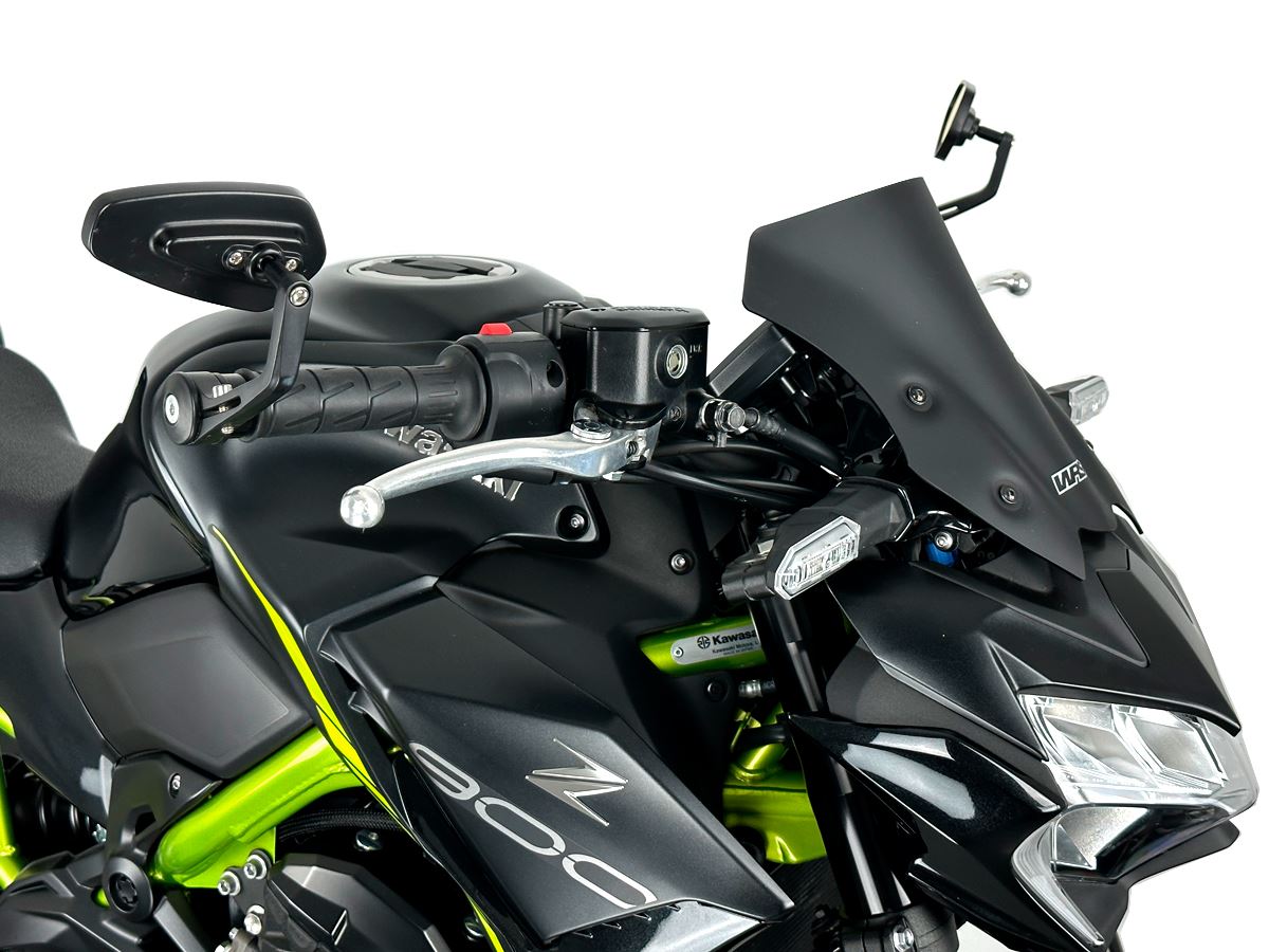 WRS Windscreen Kawasaki Sport Z900 Matt Black Ka013no