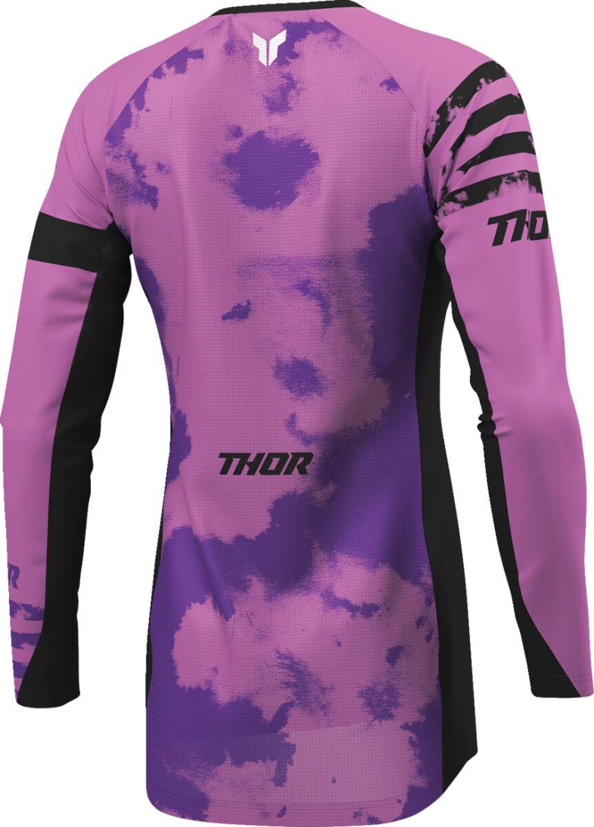 THOR Women's Launchmode Bleach Jersey Purple, Black