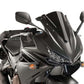 PUIG Z-Racing Screen Black for Honda CBR500 R 16-18 8903N