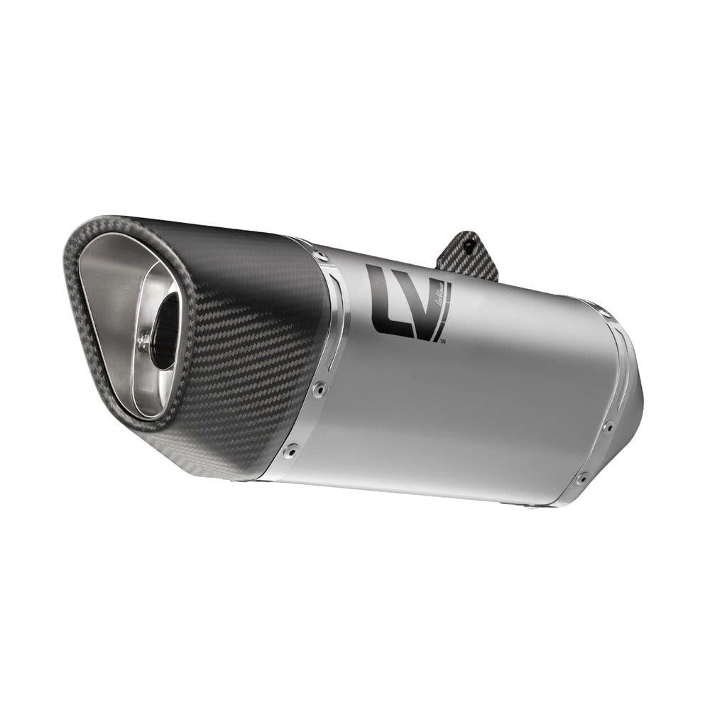 LEOVINCE LV-14R Stainless Steel Slip-On Muffler for KAWASAKI ZX6R 19-26 15625