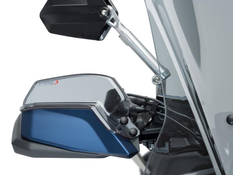 PUIG Handguard Extension Light Smoke for Yamaha Tracer 900/GT 18-20 9727H