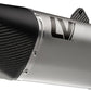 Leovince Muffler Lv-14 For Kawasaki Ninja 500 ABS 19-24 Silver Stainless Steel 15607u