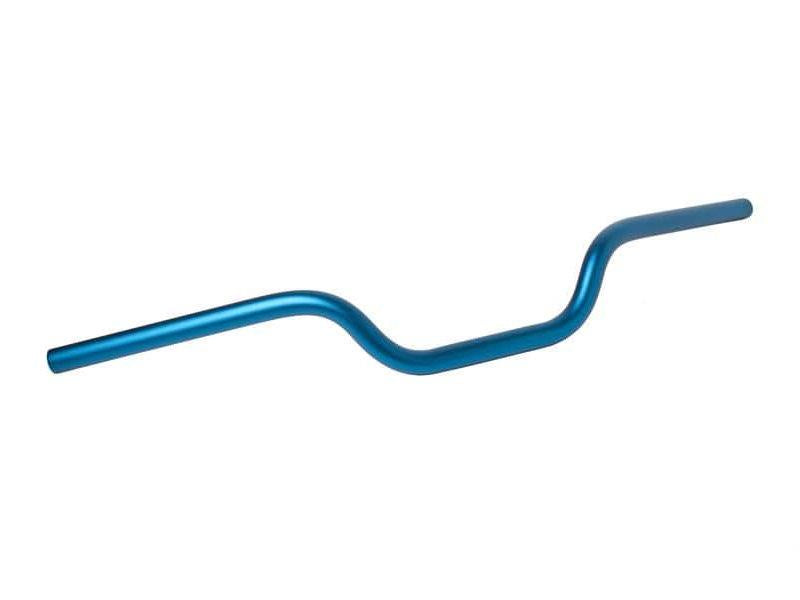 PUIG 22mm Round Handlebar - Max Height 76mm Blue Universal 6242A
