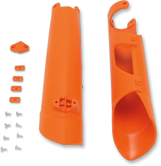 UFO FORK SLIDER PROTECTORS KTM SX/SX-F/EXC ORANGE KT04002-127