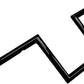 LA Choppers Narrow-Z Old School Handlebar Black Gloss 8" Rise LA-7380-08B